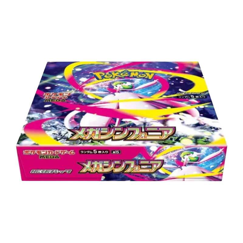 Pokmon TCG Japanese Mega Symphonia M1S Booster Box  Factory Sealed (2025)
