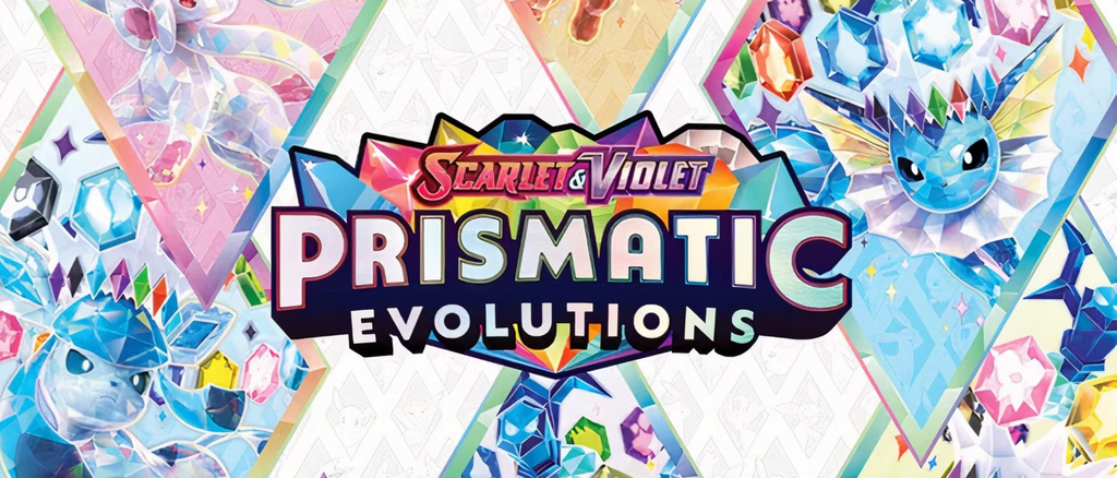Pokémon TCG 2025 Releases: Prismatic Evolutions SPC & Slashing Legends Tins