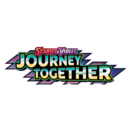 Journey Together Pokémon TCG logo highlighting partnership and adventure theme