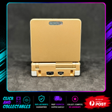 Nintendo Game Boy Advance SP Console – Gold Reshell (AGS-001)