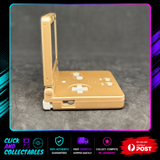 Nintendo Game Boy Advance SP Console – Gold Reshell (AGS-001)