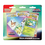 Scarlet & Violet Prismatic Evolutions Tech Sticker Collection – Pokémon TCG product featuring vibrant holographic designs