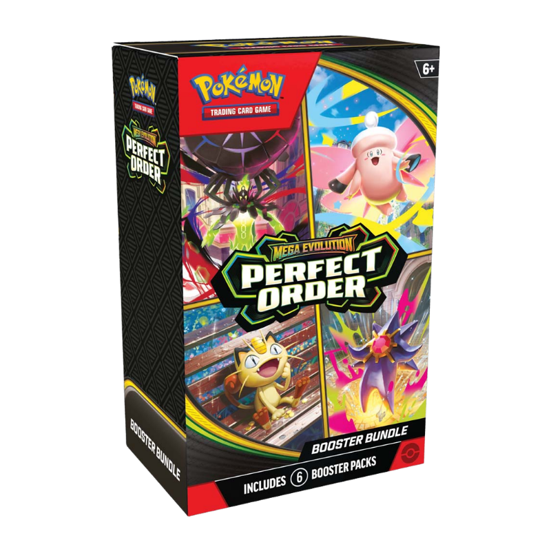 Pokémon TCG: Mega Evolution - Perfect Order Booster Bundle – Click and ...