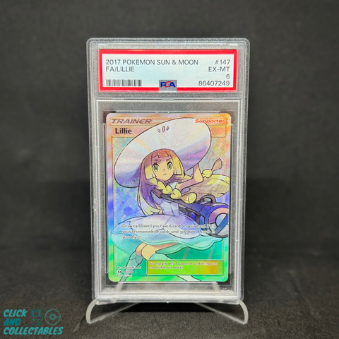 2017 SUN & MOON LILLIE FULL ART - PSA 6