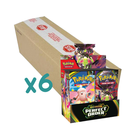 Pokmon TCG: Mega Evolution-Perfect Order Booster Box Click and Collectables Pokmon TCG: Mega Evolution-Perfect Order Booster Box Click and Collectables