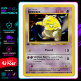 Pokemon Drowzee 1st Edition 049/102 Non Light Play - Base Set
