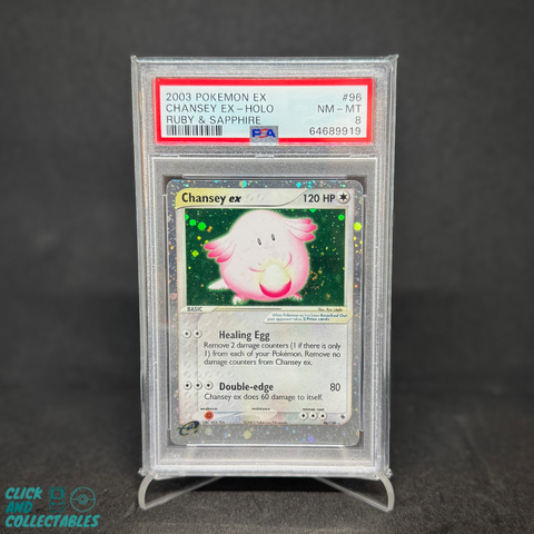 2003 RUBY & SAPPHIRE CHANSEY EX - PSA