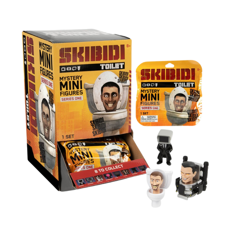 Skibidi Toilet Mini Mystery Figures -Series 1