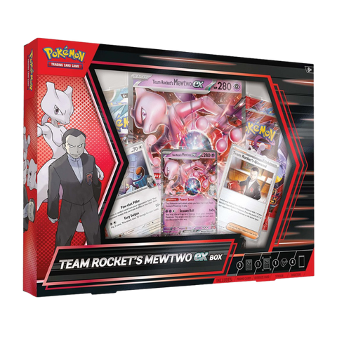 Scarlet & Violet - Team Rocket’s Mewtwo ex Box