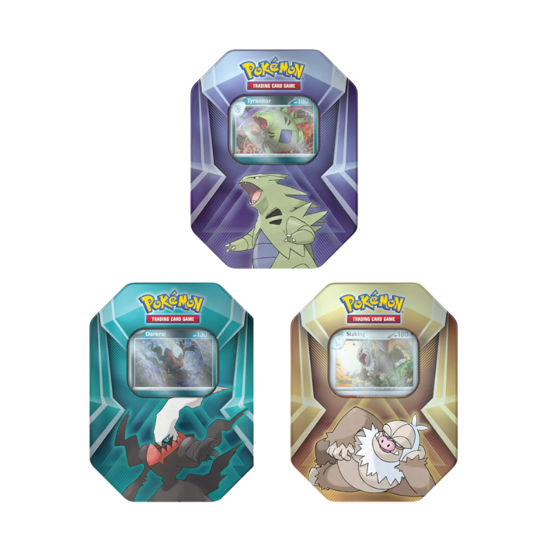 Pokémon TCG: Triple Whammy Collector Tin – Click and Collectables