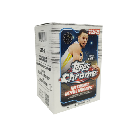 2024/25 Topps Chrome NBA Basketball Value Blaster Box
