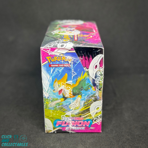 SWSH08 Fusion Strike Booster Box Click and Collectables SWSH08 Fusion Strike Booster Box Click and Collectables