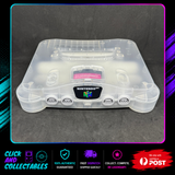Nintendo 64 Console and Controller (Clear / Transparent)
