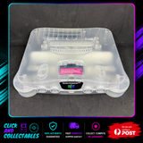 Nintendo 64 Console and Controller (Clear / Transparent)