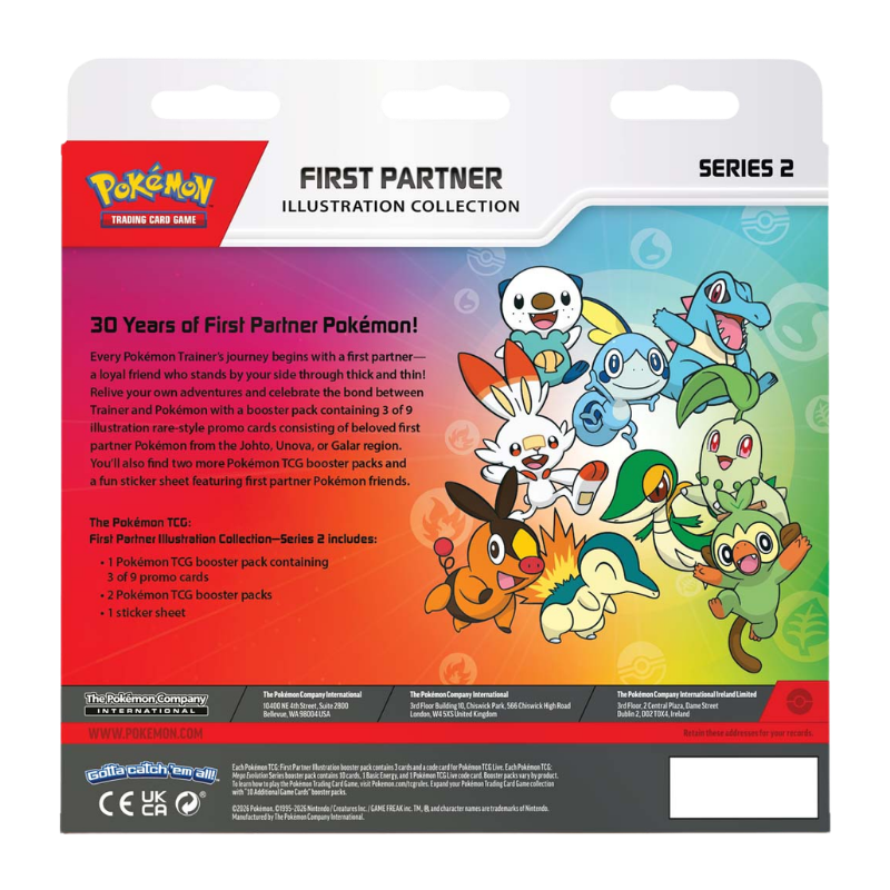 Pokémon TCG: First Partner Illustration Collection - Series 2 – Click ...