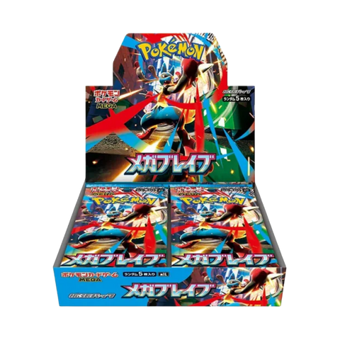 Japanese Pokemon Mega Brave M1L Booster Box