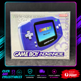 Nintendo Game Boy Advance Console Boxed – Grape / Purple (AGB-001)