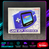 Nintendo Game Boy Advance Console Boxed – Grape / Purple (AGB-001)