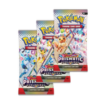 Scarlet & Violet Prismatic Evolutions Tech Sticker Collection – Pokémon TCG product featuring vibrant holographic designs