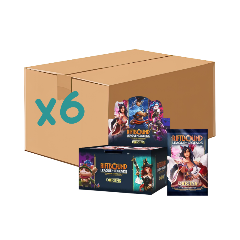 Riftbound: League of Legends TCG - Origins Booster Box Click and Collectables Riftbound: League of Legends TCG - Origins Booster Box Click and Collectables