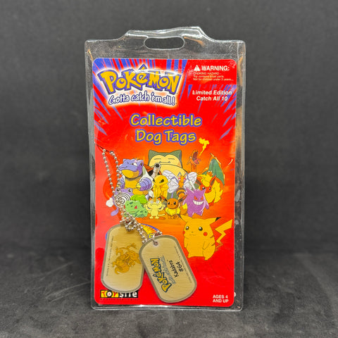 1999 Pokemon Collectible Dog Tags