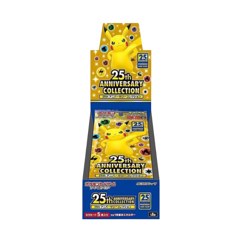 Japanese Pokemon 25th Anniversary Collection Booster Box Click and Collectables Japanese Pokemon 25th Anniversary Collection Booster Box Click and Collectables
