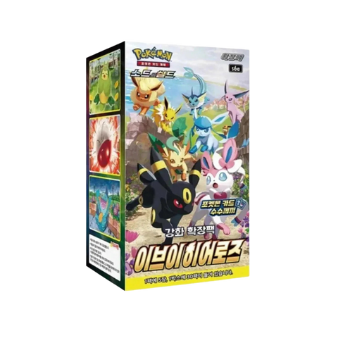 Eevee Heroes s6a Pokemon TCG Booster Box [Korean]