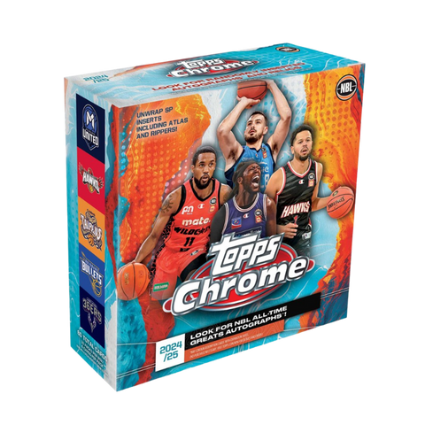 Topps Chrome NBL 2024/2025 Basketball Trading Cards - Mega Pack