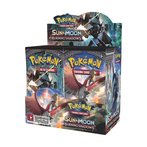 SM03 Burning Shadows Booster Box Click and Collectables SM03 Burning Shadows Booster Box Click and Collectables