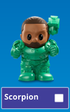 2026 Woolworths Disney Ooshies 24 - Scorpion