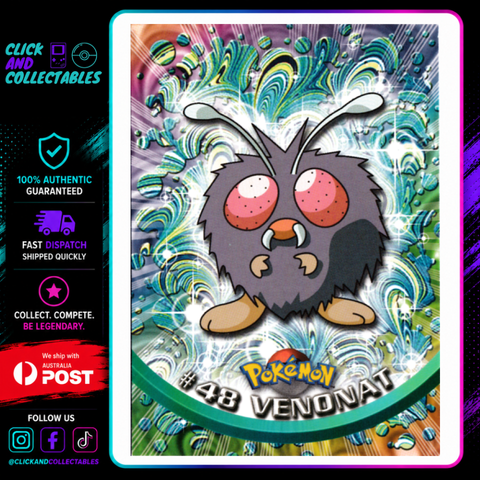 pokemon card venonat #48 Topps Pokémon – Click and Collectables If heads Style:Counter Blitz Top 30 Art Rares tabletop_gaming