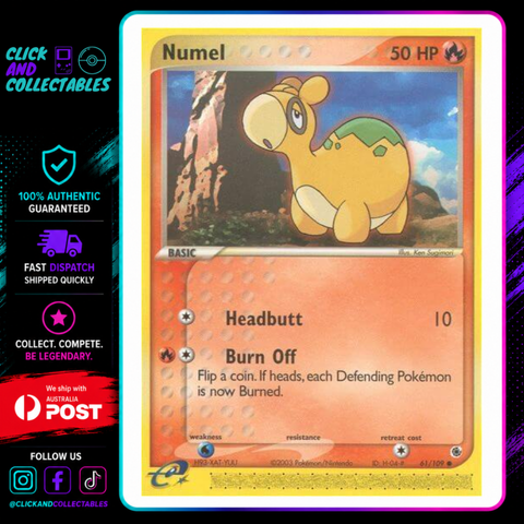 pokemon card numel Numel 58/106