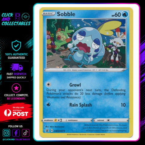 Pokemon Sobble SWSH073 Near Mint