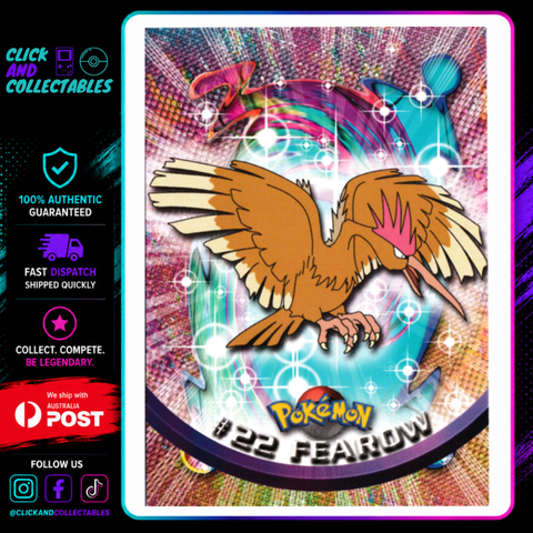 Fearow #22 Topps Pokémon Card – Click and Collectables