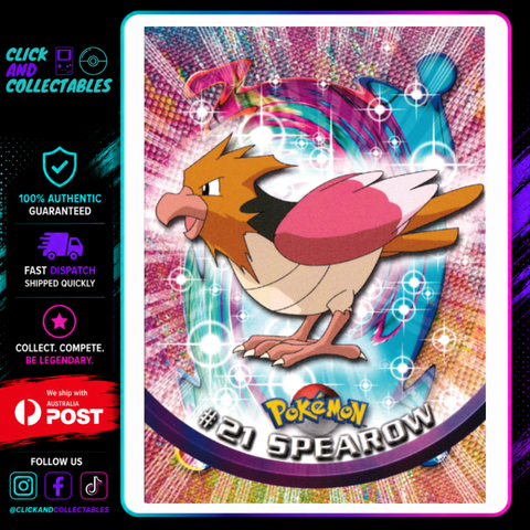 pokemon card spearow #21 Topps Pokémon – Click and Collectables Charizard Pokemon Card favorite character I got the English Color:Style 32