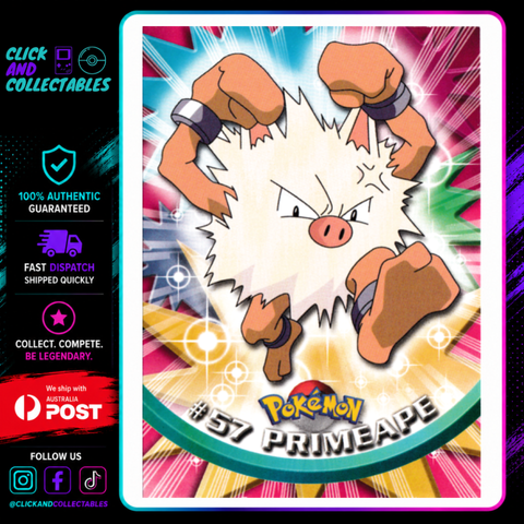 pokemon primeape card Amazon.com: Pokemon - Primeape 057/165 - Pokemon 151 - Reverse Foil