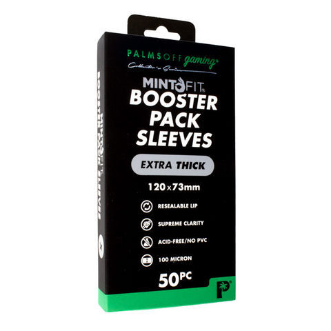 Booster Pack Sleeve Protector Palms Off Gaming