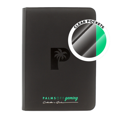 Collector's Series Top Loader Zip Binder Pokemon Palms off