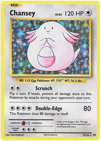 Chansey Holo 70/108