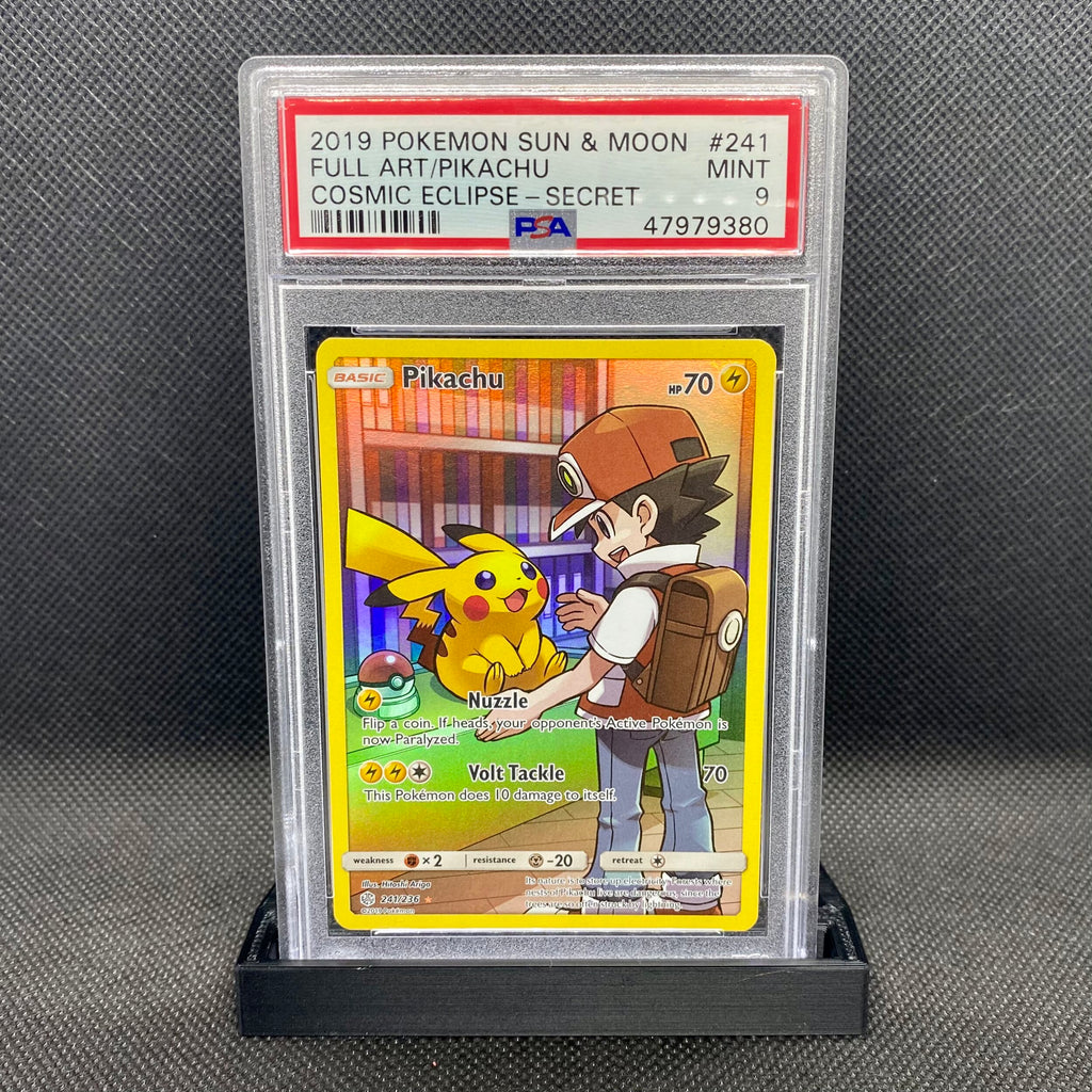 Cosmic Eclipse 241 Full Art Pikachu Secret PSA 9