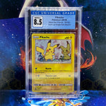 2019 Pikachu Promo HOLO CGC 8.5 NM/Mint Team Up #SM162