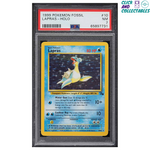 1999 Pokemon Fossil Holo Lapras #10 PSA 7 NRMT